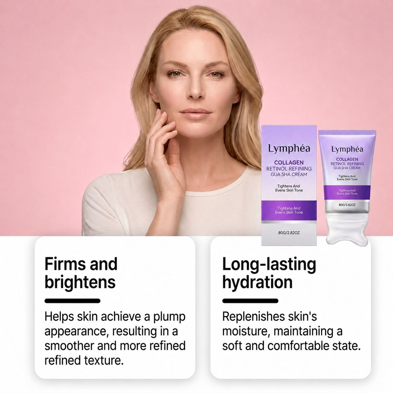 Lymphéa Velour Gua Sha Cream